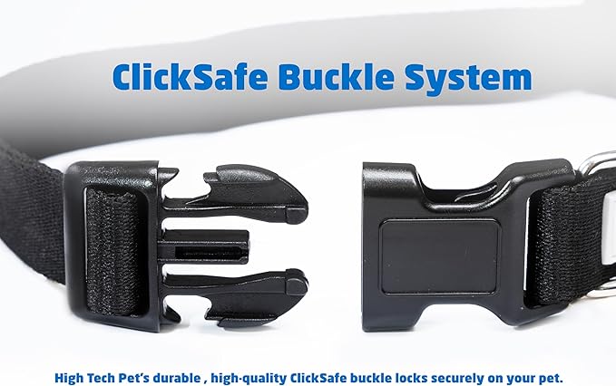 MS-5 Automatic Pet Door Collar by High Tech Pet, Genuine Dog Collar for Power Pet Doors - Deluxe Strap (Paw, Extra Large) - DC-PAW-MS5-XL