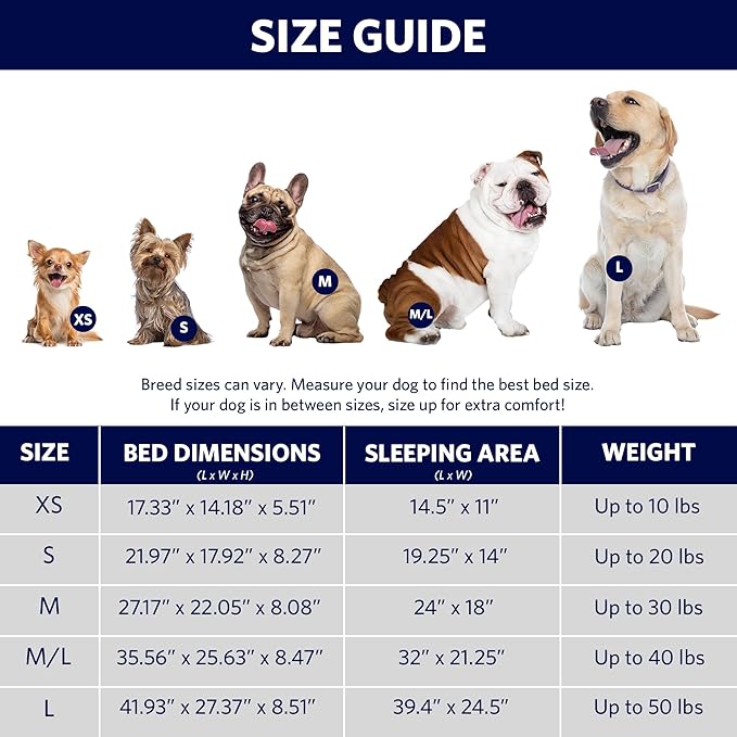 MidWest Homes for Pets Orthoperdic Egg-Crate Nesting Pet Bed w/Teflon Fabric Protector, XL Gray