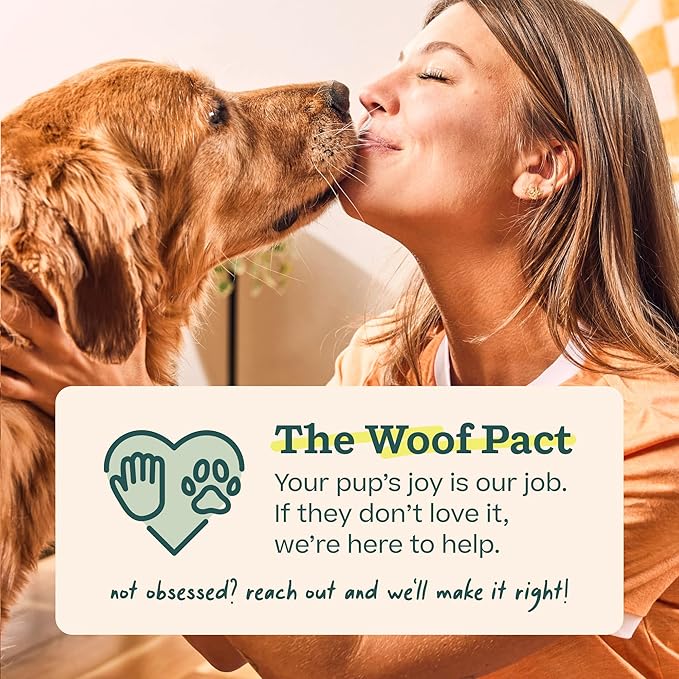 WOOF Pupsicle Chicken Refill Pops, Delicious Long Lasting Dog Treats, Wholesome Ingredients, Pre-Made Large Pupsicle Refills Pops- For Dogs 25 - 75 lbs - 7 count