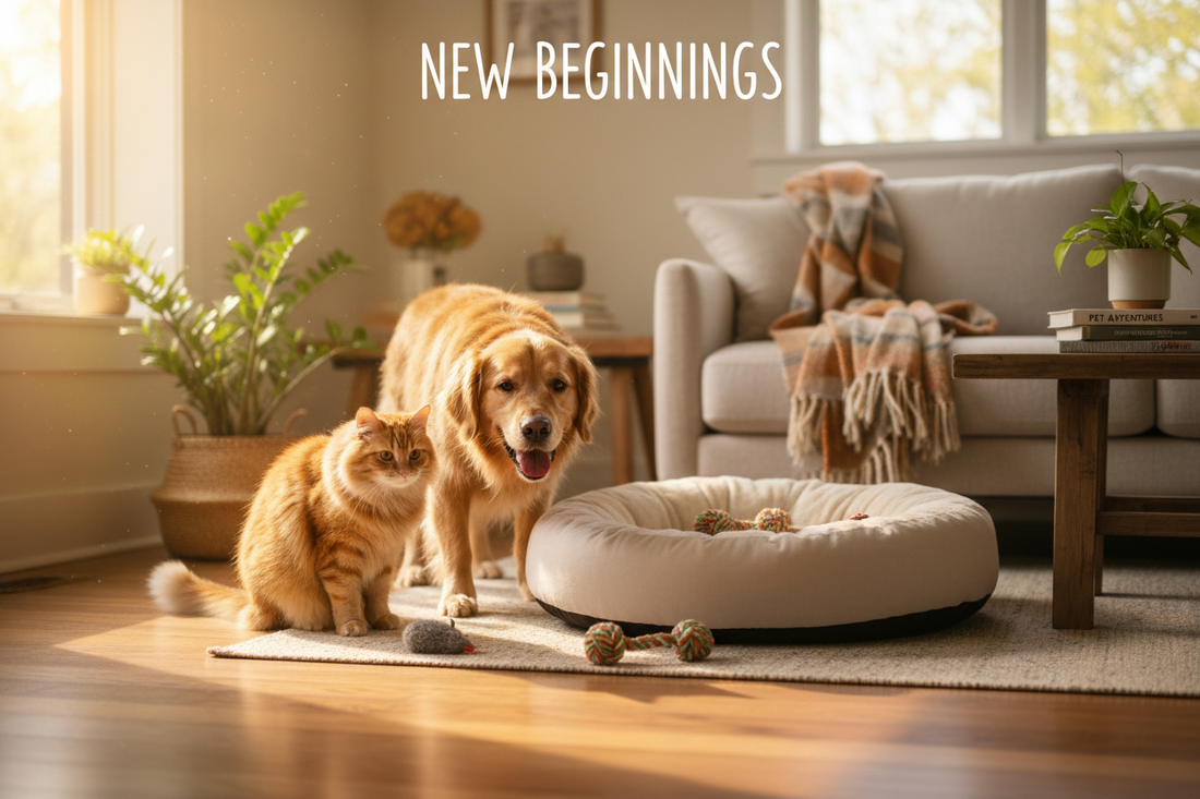 How to Help Your Pet Adjust to a New Home