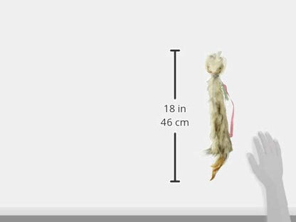 SmartyKat Chitter Critter Squirrel Electronic Sound Plush Kicker Cat Toy, Battery Powered - Gray, One Size