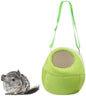 Pet Carrier Backpack for Small Animals, Travel Handbag for Cat, Puppy, Guinea Pig, Hedgehog, Hamster (Green, S)