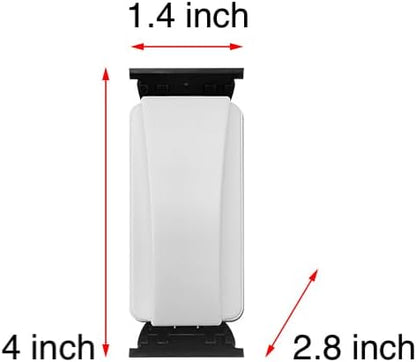 Aquarium Magnetic Tank Cleaner,Tool Brush for Aquarium,Effective Clean Buildups on The Glass,2 Scrapers,Self-Floating,Scratch Free,Nonslip,Strong Magnetic,DeeKleen Fish Tank Accessories(Small)