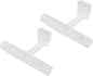 2PCS Bird Perch Stands, Acrylic Parrot Feeder Playstand Window Bird Feeder Accessories for Blue Jay Cardinal Goldfinch Chickadees
