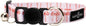 Lucy & Co. Take a Bow Breakaway Cat Collar with Bell – Designer Print Adjustable Safety Collar for Cats, Kittens & Small Dogs, Lightweight Pet Collar for Boy & Girl Cats -Large