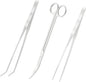 LILYS PET Stainless Steel Aquarium Tank Aquatic Plant Tools Sets (3 in 1)