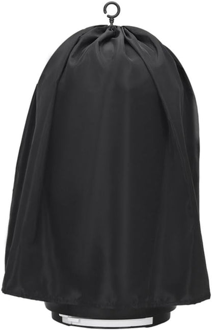 DONGKER Bird Parrot Cage Cover,Polyester Rain-Proof Blackout Birdcage Shade Without Cage for 11.8"-15.7" Dia,25.6"-27.6" Height Round Birds Cages Winter Windproofing & Warmth