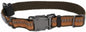 Coastal Pet K9 Explorer Reflective Adjustable Dog Collar - Comfortable Collar for The Outdoors - Durable, Lightweight Accessory with Side-Release Buckle - Campfire Orange, 5/8" x 10-14"