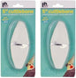 Prevue Pet Products Bpv1143 5-Inch Bird Cuttlebone, Medium (Pack of 2)