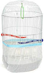 Cylinder Bird Cage Seed Catcher Mesh Max 53" Circumference, Elegant Stlish Pocket Syle Seed Catcher Covers Underneath The Cage