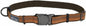 Coastal Pet K9 Explorer Reflective Adjustable Dog Collar - Comfortable Collar for The Outdoors - Durable, Lightweight Accessory with Side-Release Buckle - Campfire Orange, 1" x 12-18"