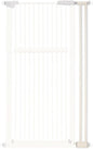 Lumizone Extra Tall Pet Gate 55.12" High Pressure Mounted 4.13" Wide Extension kit 1.37" Gap (Cream White, 55.12" H x 4.13" W, Extension)