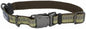 Coastal Pet K9 Explorer Reflective Adjustable Dog Collar - Comfortable Collar for The Outdoors - Durable, Lightweight Accessory with Side-Release Buckle - Fern, 5/8" x 8-12"