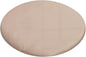 Dog Bed Cover – Waterproof Cover for Dog Bed – Heavy Duty, Machine Washable Zippered Liner – Durable, USA-Made Fabric for Pets – Ideal Pet Bedding Protector for Accidents and Messes - Round (Tan)