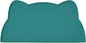 Cat Food Mat, Silicone Pet Feeding Mat for Floor Non-Slip Waterproof Dog Water Bowl Tray Cushion (17" x 10", MARRS Green)