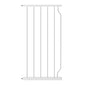 WAOWAO Baby Gate 14.16" Extra Wide Pressure Mounted Walk Through Swing Auto Close Safety White Metal Toddler Kids Child Dog Pet Puppy for Stairs,Doorways,Kitchen