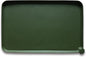 Hoki Found Large Silicone Non Slip Dog Cat Feeding Mats - Waterproof Tray Placemat for Carpet - Dark Olive
