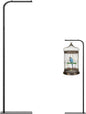TBTFW 67 Inch High Hanging Bird Cage Stand, Bird Feeder Stand with Base, Suitable for Hanging Various Types of Birdcages(Weight Limit: Within 35 Pounds)