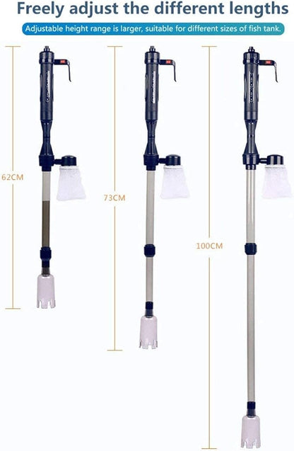 LONDAFISH Electric Fish Tank Vacuum Cleaner Syphon Operated Gravel Water Filter Cleaner Sand Washer