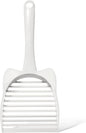 CatGuru Cat Litter Scoop, Jumbo Litter Scoop, Litter Scooper with Deep Shovel & Long Handle, Super Fast Sifter, Durable Kitty Litter Scoop, Cat Stuff, Kitten Supplies (White)