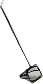 AQUANEAT Aquarium Net with Extendable Long Handle, Adjustable Wastes Skimming Cleaning Tools for Fish Tanks, 3 inch