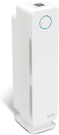 GermGuardian Air Purifier for Home with HEPA Pure Filter, for Wildfire Smoke, Pet Dander, Pollen, Odors, Large Rooms Up To 870 Sq. Ft., Removes 99.97% Pollutants, UV-C Light, 28", AC5350W, White