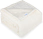 Waterproof Dog Blanket for Large Dogs - Reversible Washable Pet Blanket, Soft Sherpa Fleece Furniture Protector, Cat Throw Bed Couch, Cream, 60"x80"