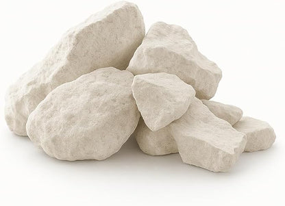SunGrow Shrimp Rocks for Aquarium, 4-oz. Calcium Stones for Freshwater Aquarium Calcium Rocks for Snails, Recreate Shrimp Habitat, Feeder Discs for Crabs & Crayfish, Snail Tank Accessories