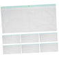 Mipcase 7pcs Cat Litter Filter Bags for Easy Cleanup Design Automatic Closing Feature for Cat Litter Boxes White