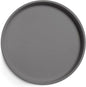 DogBuddy Dog Food Mat - Waterproof Dog Bowl Mat, Silicone Pet Mat for Food and Water Bowls, Nonslip Pet Feeding Mat with Edges, Dogs Food Mats for Floors, Puppy Supplies (XS, Gray)