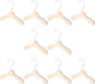 Replaceable Wooden Pet Clothes Hangers 8.66 Inch Small Dog and Cat Hangers Wear-Resistant Household Closet Storage Professional Pet Accessories