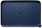 Hoki Found Large Waterproof Silicone Pet Food Mats Tray - Non Slip Pet Bowl Mats Placemat - Dog Pet Cat Feeding Mat - Dog Cat Food Mats -Pet Water Mats for Floors - French Navy