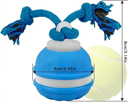 Zealburst Interactive Dog Toy Ball, 2026 Upgraded Motion Activated Rolling Ball with Squeaky Sounds, 360° Smart Automatic Moving Toy for Bored Cats & Dogs, Indoor & Outdoor Pet Exercise Toy (Blue)