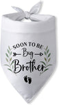 Soon to Be Big Brother Dog Bandana Baby Announcement Dog Gender Reveal Outfit Pregnancy Announcement Props Scarf Accessories Big Brother Bandana for Dogs