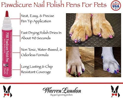 Warren London Ultimate Dog Spa Gift Box – 8-Piece Grooming & Pampering Kit | Hydrating Butter, Exfoliating Butter Wash, 2-in-1 Shampoo, Paw Defense Wax, Wet Kiss Cologne, Pawdicure Tools | Gift Set