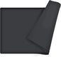 Dog Food Mat,Silicone Waterproof Food Tray,Non Slip Pet Bowl Mats Placemat,0.6" Raised Edge,Suitable for Most Small and Medium Sized Pets,24" x 16"