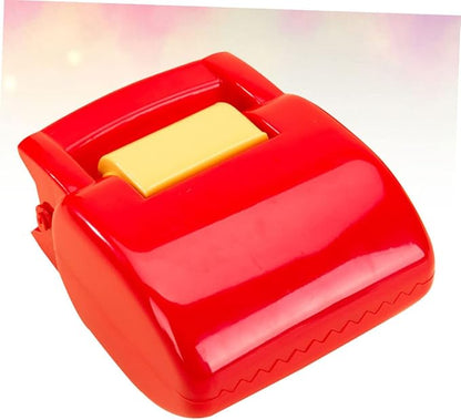 FRCOLOR Outdoor Pet Waste Litter Picker Tool Compact Red Clamp for Easy Cleanup Durable Plastic Construction Portable Waste Management for Dogs and Cats