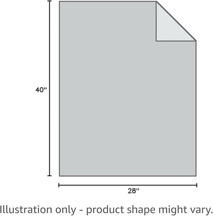 Luciphia Waterproof Pet Blankets for Couch Sofa Bed Cover Cat Liquid Pee Proof Washable Soft Fluffy Large Dog Blanket Reversible Furniture Protection Puppy Grey Paw Thicken Small（40" x 28"）