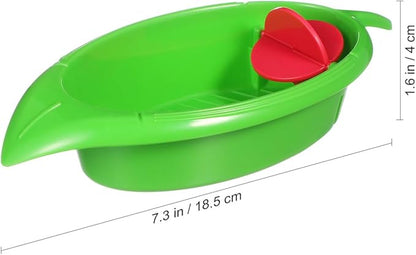 TEHAUX Parrot Bathing Toy Large Capacity Bird Bath Tub for Cage Small Birds Parakeets Cockatiels Budgerigar Indoor Pet Bath Accessory