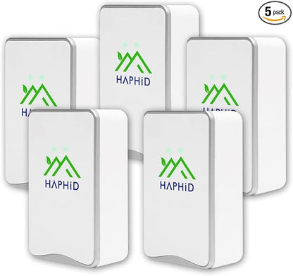 Ionizer Air Purifier, Air Ionizer Plug In Ion Generator with Highest Output, Plug In Odrx & Ion Air Purifier for Purify: Odors, Pets Smell, Etc (5-Pack)