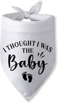 Pregnancy Announcement Dog Bandana I Thought I was The Baby Gender Reveal Dog Baby Coming Soon Announcement Photo Props for Large Medium Small Dogs