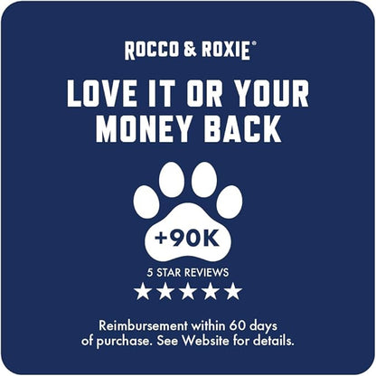 Rocco & Roxie Extreme Stain & Odor Eliminator for Strong Odor, Pet Urine Enzyme Cleaner Destroyer, Stain Remover, Dog Poop and Cat Pee, Enzymatic Carpet Cleaner Spray for Home, Puppy Potty Training