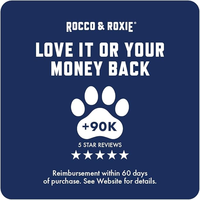 Rocco & Roxie Supply Co. Stain & Strong Odor Eliminator, Enzyme Cleaner, Pet Odor Eliminator for Home - Carpet Stain Remover for Cats & Dog Pee - Urine Destroyer - Carpet Cleaner Spray Clear, 32 Fl Oz