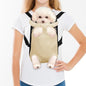 FEimaX Dog Carrier Backpack Pet Legs Out Front Cat Travel Bag, Adjustable Puppy Backpacks Carriers Hands-Free for Small Medium Dogs Cats Hiking Traveling Camping Daily Walking