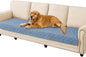 Ameritex Waterproof Pet Bed Cover Anti-Slip Dog Bed Blanket for Sofa and Furniture Waterproof New Pattern Design (Lightblue, 30x80 Inch (Pack of 1))