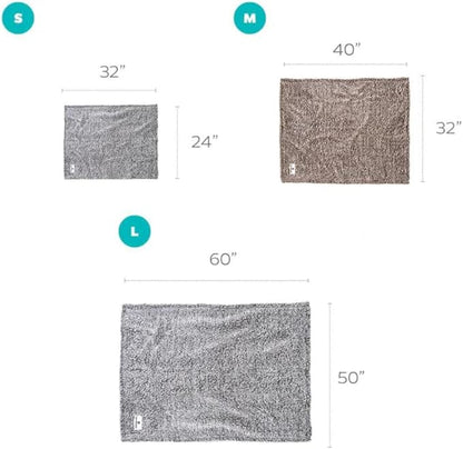 Pet Parents Premium Pet Blanket - Water Resistant, Perfect for Crates, Calming, Large, Medium, Small Dogs & Puppies - Color: Chocolate, Size: 24x32