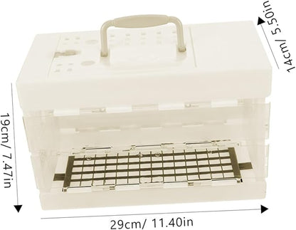 UPKOCH Portable Bird Carrier Cage for Travel Lightweight Bird Travel Carrier for Hiking Camping and Outdoor Activities