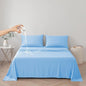 DUJUIKE Waterproof Bed Cover for Dog and Cats,Pet Hair Resistant Bed Sheet Cover, Protective Bed Liner Cover with 100% Waterproof Breathable Thin Fabric (Sky Blue, Super King 90 * 118 inch)