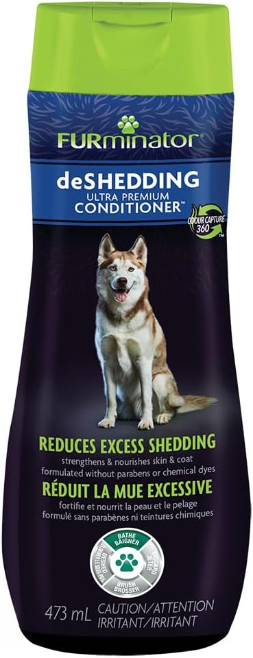 FURminator® deShedding Ultra Premium Conditioner, Conditioner For Dogs Helps Reduce Excess Shedding, 16 Ounce