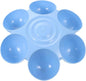 Multipurpose Pet Feeding Bowl with Flower Shape Design for Cats and Dogs Durable Food and Water Dish Easy to Clean 14.17 X 14.17 X 3.54 Inches